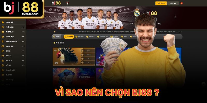 Vì sao nên chọn BJ88 thay vì nhà cái khác?