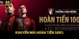 khuyến mãi hoàn tiền 100% bj88